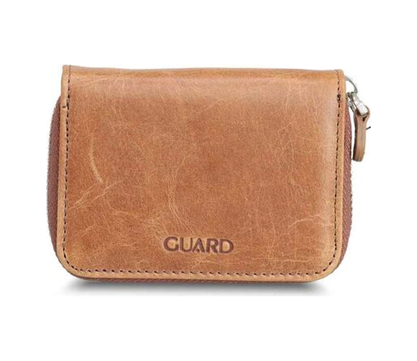 Guard Antik Taba Mini Unisex Bozuk Paralıklı Cüzdan Çok Renkli