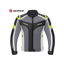 Scoyco Jk152- Dört Mevsim Mont Neon Sarı - Siyah