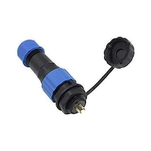 Sd16 4 Pin 16Mm Su Geçirmez Konnektör Takımı - Panel Tipi