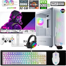 Fazeon Astra X320 R5-5600X 32 GB 1 TB M.2 NVMe SSD 16 GB RTX5060Ti 24.5" Free Dos Masaüstü Oyuncu Bilgisayarı