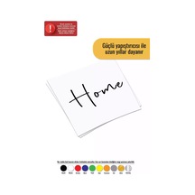 Home - Araç, Oto, Laptop, Duvar Uyumlu Sticker 60 42 Cm