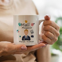 Kişiye Özel Meslek Mali Müşavir Kupa Bardak Beyaz