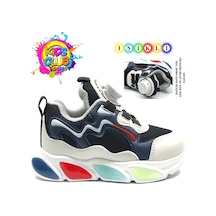 Cool Elliot Akıllı Bağcıklı Işıklı Ortopedik Çocuk Spor Ayakkabı Lacivert