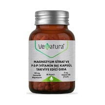 Venatura Magnezyum Sitrat P-5-p Vitamin B6 90 Kapsül