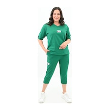 Koza Butik Kadın Büyük Beden Taytlı Takım 3753-23 001