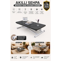 Home Üst Tabla Mdf Kartal Oval Köşe Alt Beyaz