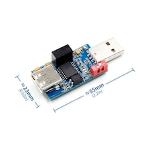 Adum3160 Usb Izolatör Modül Usb Port Koruyucu Usb2.0 2500v
