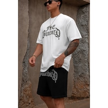 Hypemode Loose Fit Erkek Kısa Kollu Gömlek Ve Şort Takım Haki