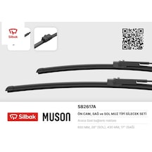 Ön Silecek Süpürgesi 650/430mm Muz Tipi Focus Iı 04 11 207 06 12 Sılbak