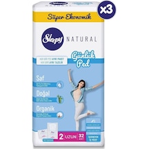 Sleepy Natural Günlük Ped Uzun 3x32 Adet