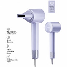 Mavi Bldc Turbo Motor Saç Kurutma - Şekil Makinesi 1500w 3-kdm.hız 4-kdm.ısıayar Sıcak-ılık-hafif-so