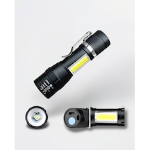 El Feneri Led Usb Şarjlı Zoom Mini Led Işık Acil Durum Feneri Diğer 49560347