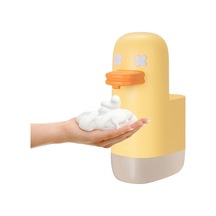 350 Ml Sevimli Ördek Otomatik Köpük Sabunluk Fotoselli,sarı Sarı