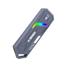 Raxius Dk03 Usb-a/type-c Kablolu Rgb 1tb 22x80 M.2 Nvme Taşınabilir Harici Ssd