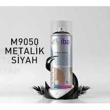 İBA METALİK SİYAH SPREY BOYA