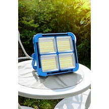 Thentech Solar Güneş Enerjisiyle Çalışan Güçlü Powerbank Olarak Kullanılabilir Led Işık Güçlü Yardım Işığı