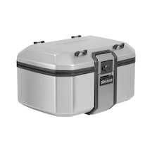 Shad Tr-55 Motosiklet Metal Arka Çanta Titanyum