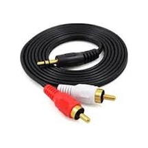1.5Mt 2Rca 3.5Mm Stero Gold Uçlu Kablo