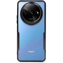 Newface - 857 - Xiaomi Redmi A3 4g Kılıf Boyi Silikon Kapak - Csmo-tex - - Siyah Sıyah