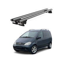 Venüs Mercedes-benz Vaneo 2001-2005 Uyumlu Gri Ara Atkı Port Bagaj Tavan Barı
