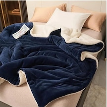 Mulberry Sherpa Polar Çift Taraflı Tek Kişilik Battaniye 160 x 220