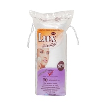 3 Adet Lux Disk Makyaj Pamuğu 50'li Çok Renkli