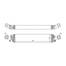 Intercooler Radyatörü Audi A4 08-16 A5 08-17 A6 11-14 Mga-80568