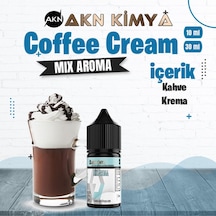 Akn Kimya Coffee Cream Mix Aroma Kahve Krema Gıda Aroması 10 Ml