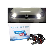 Vw Golf 6 Led Xenon Uzun Far Ampulü H15 Ultimate Yeni Seri Beyaz 2009-2012