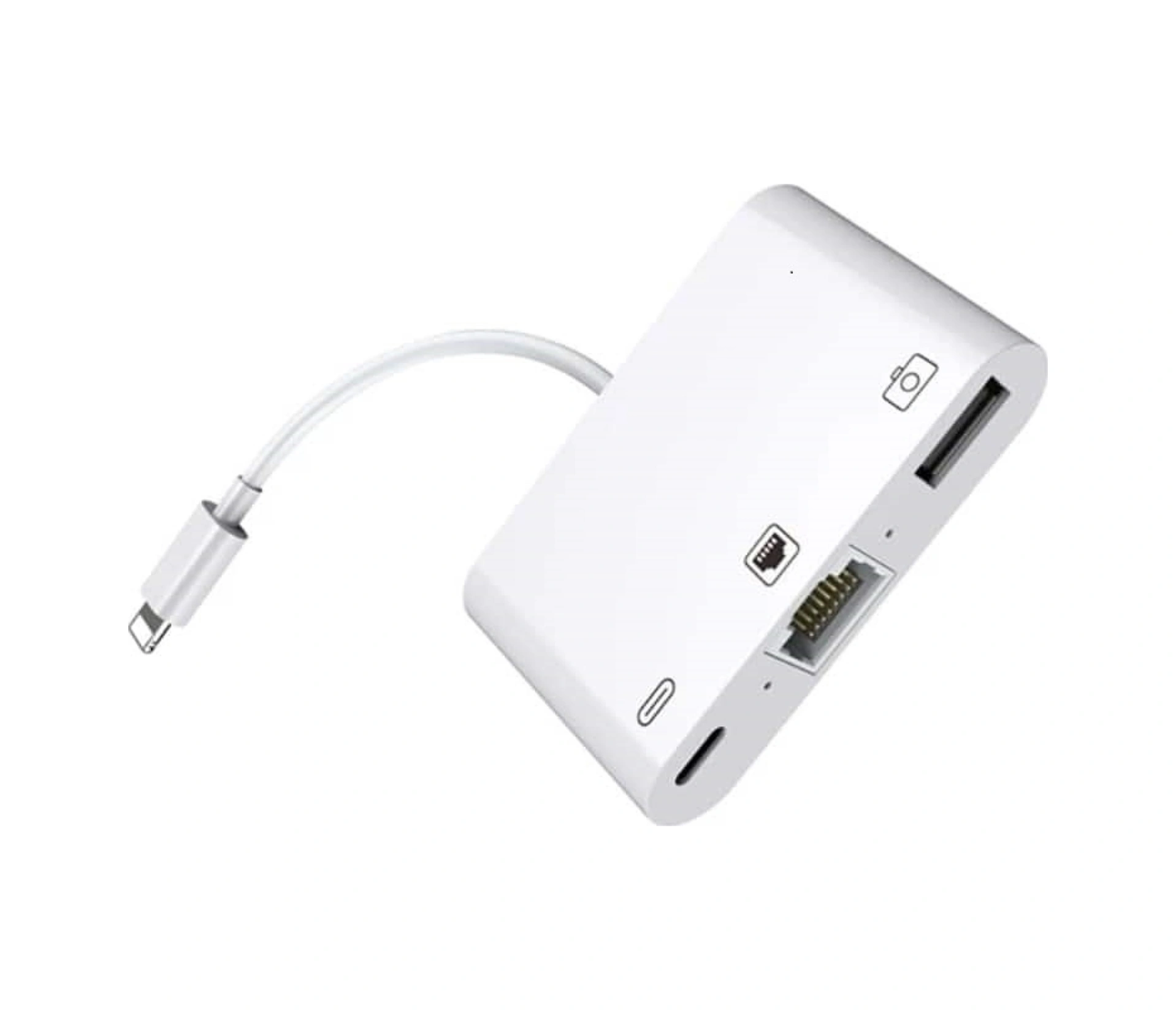Zr461 Nk107 Lightning Çoklu Ethernet Adaptör