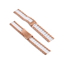 22Mm Gear S3 Watch 4 -Gt2 Gt2E 46Mm Kayış,Kordon Seramik Paslanm