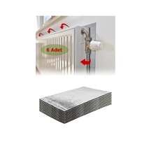 6 Adet Kalorifer Petek Arkası Isı Yalıtım Levhası Radyatör Arkalığı İzolasyon Plakası Yansıtıcı