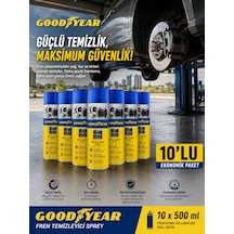 Goodyear 10'lu Set Fren Balata Temizleme Spreyi
