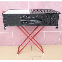 Cemre Katlanabilir Ayaklı Kömürlü Mangal 33 x 80 CM