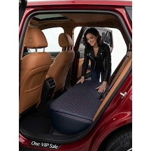 One Vıp Sale Mini Cabrio Kumaş 2li Deri Kaplama Koltuk Minderi Siyah Kırmızı Model:onevipsaleminder646