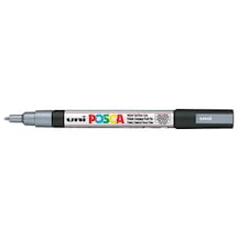 Uni-ball Markör Boyama Posca Su Bazlı Poster 0.9-1.3 Mm Gümüş Pc-3m Çok Renkli