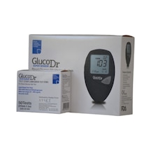 Şeker Ölçüm Cihazı + 50 Strip Gluco Dr