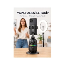 Yeni Telefon Ve Kamera Uyumlu 360 Otomatik Takipli Akıllı Masa Tripodu Yeni Nesil Trend