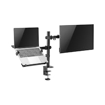 Lexroo A74l Çift Kol Profosyonel 17"-32" Monitör Tutucu Ve Laptop Standı