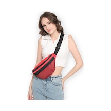 Gbag Çapraz Askılı Vücut Bel Çantası Body Bag Kırmızı
