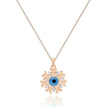 Diamond Line-Gülaylar - Altın 14 Ayar Kar Tanesi Kolye N11.24812