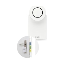Nuki Smart Lock 3.0 Akıllı Kapı Kilidi, Uzaktan Kontrol Ve Otomatik Kilitleme