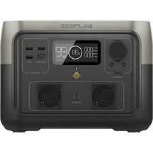 EcoFlow - RIVER 2 Max Taşınabilir Güç Kaynağı - 512Wh Kapasite, 2X500W (X-Boost 1000W) Çıkış