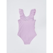 Deep Beach Fırfırlı Dokulu Kumaş Kız Çocuk Mayo Db200789cm 001