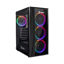 Zoko MELODY-X 4x12 CM 700W Temper Cam Oyuncu Bilgisayar Kasası Zoko MELODY-X 4x12 CM 700W Temper Cam Oyuncu Bilgisayar Kasası