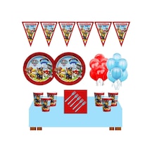 Paw Patrol Doğum Günü Konsepti 8 Kişilik Paw Patrol Parti Malze