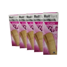 Roll Klasık Yara Bandı 10lu Ekonomik Tekstil Yara Bandı 5 Paket