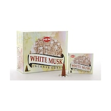 Buğz White Musk Aromalı Konik Tütsü