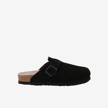 Terlik Erkek G106582 Genuins Rıva Velour Black siyah