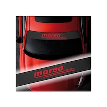 Es Seri10 Fiat Marea Için Karbon Ön Cam Oto Sticker